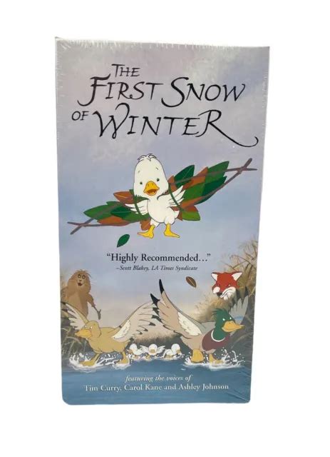 The First Snow Of Winter 1998 Vhs Brand New Sealed Watermarks £4288