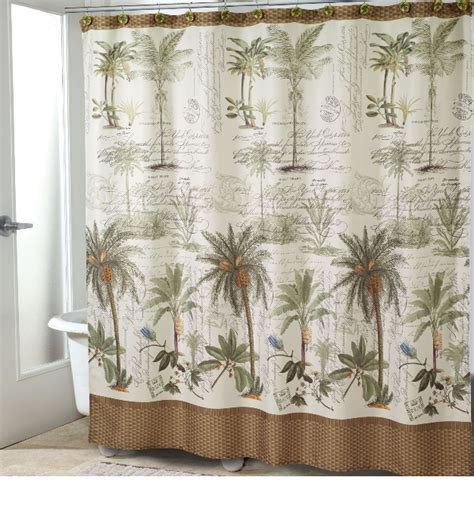 Extra Long Tropical Shower Curtain Best Shower Curtain Ideas Tree