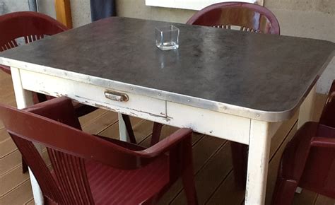 Un aspect béton ciré pour ma table 1) béton®, l'enduit décoratif libéron s'applique sur tous types de supports : Transformer une table en bois en beton cire - Table de lit