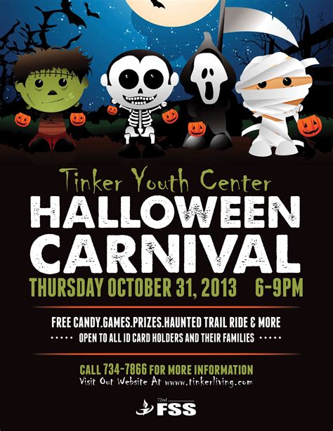 Spooky Halloween Costume Party Flyer