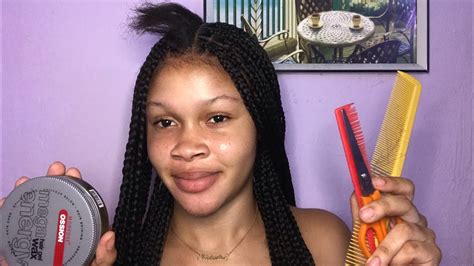 doing knotless on myself for beginners friendly must watch 💇‍♀️ youtube