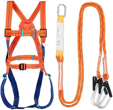 Full Body Safety Harness Tool Fall Protection With D Rings And Waist