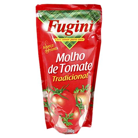 Molho De Tomate Fugini Tradicional SachÊ 300g Treichel Delivery