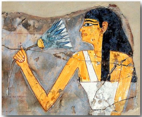 Women In Ancient Egyptian Art Tomb Painting Of A Woman Flickr