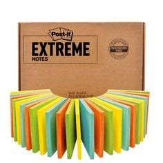 Post It Extreme Notes Extrm Azff In X In Mm X Mm