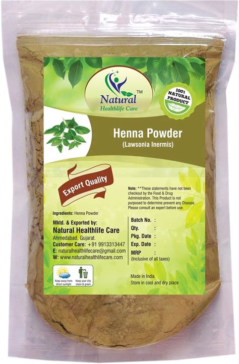 100 Natural Henna Leaves Powder Lawsonia Inermis For Natural Hair