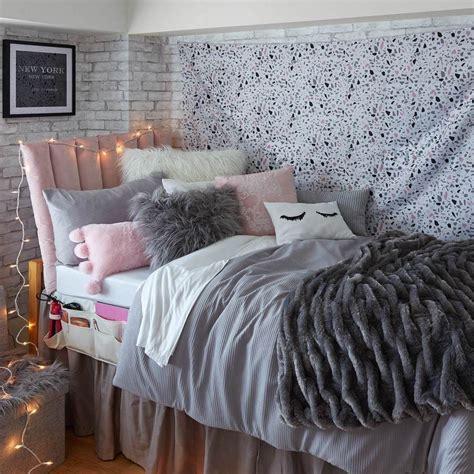 Twintwin Xl Velvet Channeled Headboard Cushion Dormify Room Ideas