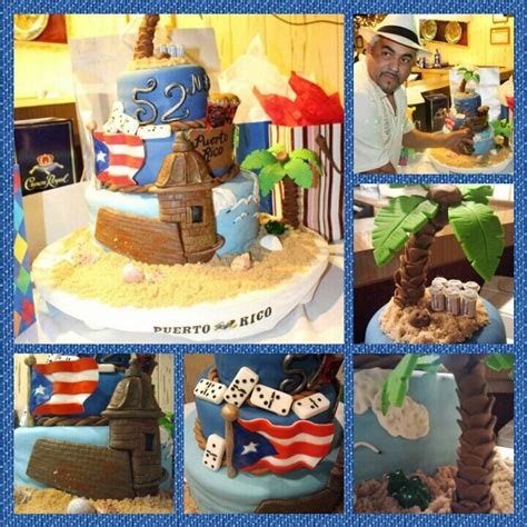Puerto rico cake (beach cake) | cindy's cakes. Puerto Rico themed cake for my fil | Things I have created ...