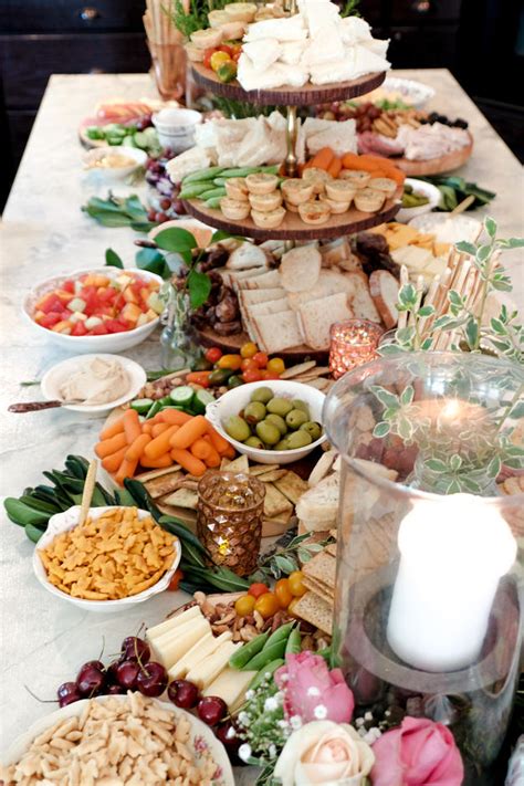 Artisan bread, an international cheese assortment, soppressata, prosciutto, italian salami, pate, pickled accompaniments, and grapes. Rustic- Girlie Baby Shower Charcuterie Style! - Forget Him ...