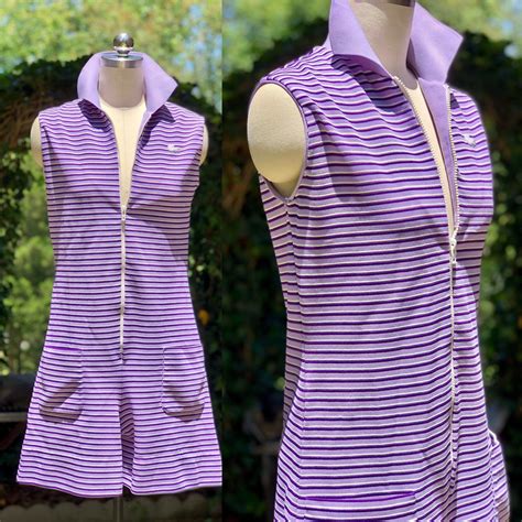Nike women's jumpsuits & rompers. Vintage romper / Lacoste Tennis Dress / 60s tennis romper ...