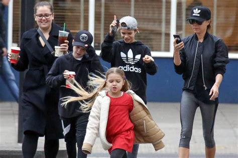 Following the beckham family on social media is like having access to their private family photo album. Dailymattaz: David Beckham family on a street tour,a week ...