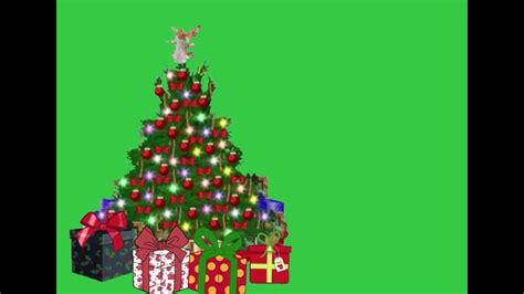 Christmas Tree Green Screen Youtube
