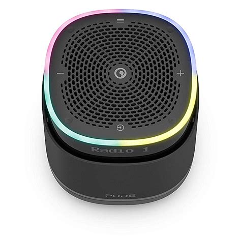 Pure STREAMR-CHARCOAL Portable Bluetooth Speaker with Alexa | Hughes
