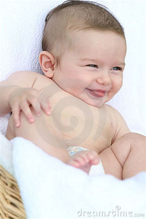 Baby Boy Laughing Stock Photo Image Of Caucasian Laughing 10007758