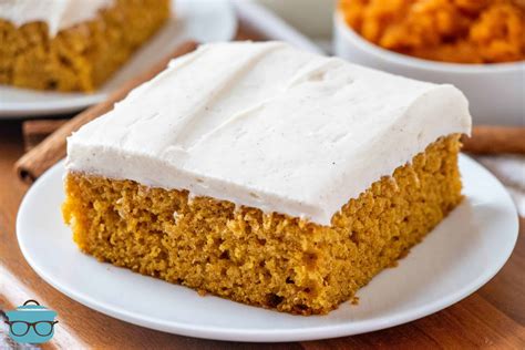 The Best Pumpkin Cake Bars The Country Cook
