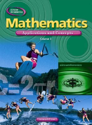 Mathematics Applications And Concepts Course 3 Book By McGraw Hill