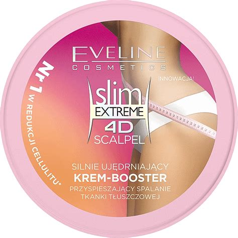 eveline cosmetics slim extreme 4d scalpel crème raffermissante pour corps makeup fr