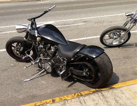Extremely durable and made to last. CUSTOM YAMAHA MIDNIGHT WARRIOR WITH 260 REAR AND STRETCHED ...