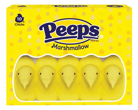 Peeps Candy Cane Marshmallow Chicks Holiday Peeps