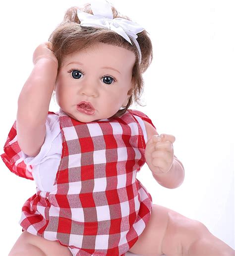 Ziyiui Realistic Reborn Baby Doll Silicone Vinyl Babies Lifelike