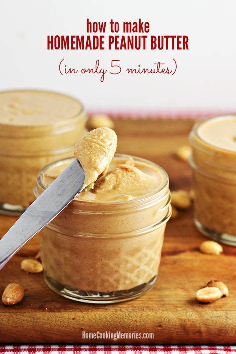 How To Make Homemade Peanut Butter In Only Minutes Recipe