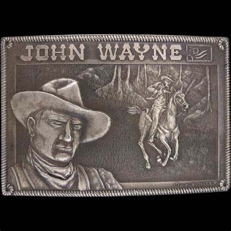 Brass John Wayne Duke Red River D Wild West Western Cowboy Etsy In