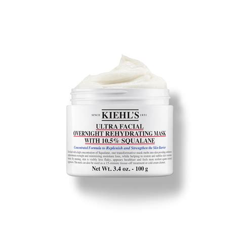 Ultra Facial Overnight Rehydrating Mask With 105 Squalane Kiehls Ie