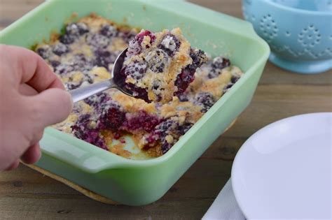 Maybe you would like to learn more about one of these? Easy Blackberry Cobbler - My Big Fat Happy Life