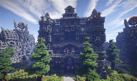 Epic Evil Themed Medieval Faction Spawn Free Large Castle Trees