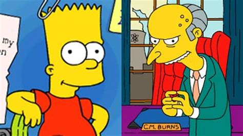 The Real Bart Simpson Meets Mr Burns In Court