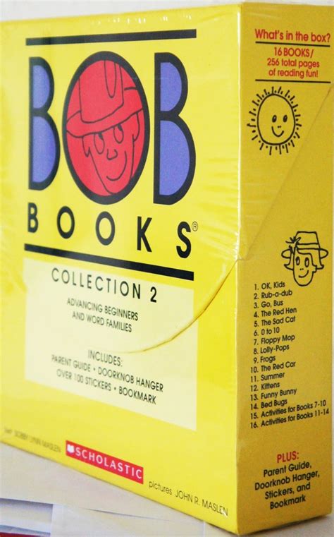 Scholastic Bob Books Collection 2 Box Set Advancing Beginners And Word