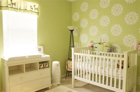 Green walls sage green nursery ideas. Seeing Green in the Nursery - Project Nursery