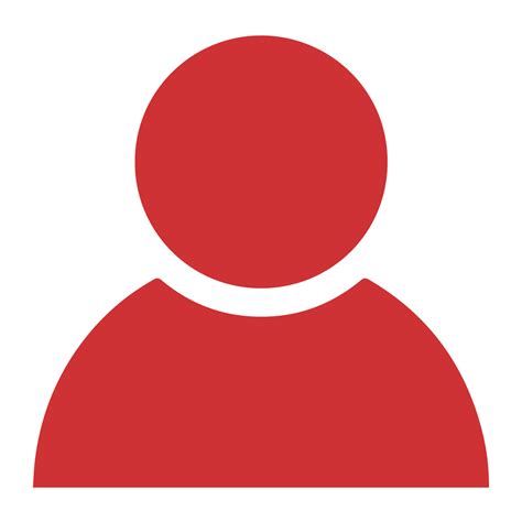Red Person Icon At Collection Of Red Person Icon Free