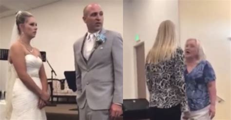 Mother In Law S Meltdown Over Bride S Vows Ruins Wedding Ceremony