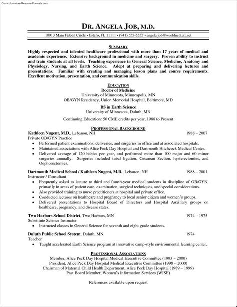 A resume is a formal document that a job applicant creates to itemize their qualifications for a position. Doctor Resume Templates | Free Samples , Examples & Format ...