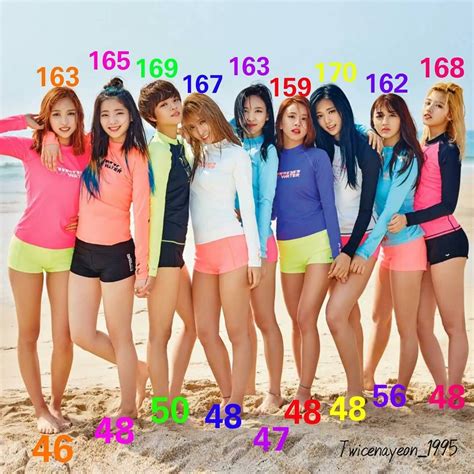However, it is true that the members of twice are owners of an attractive style that will make people with the. Twice Weight And Height My other account @kpop_girls ...