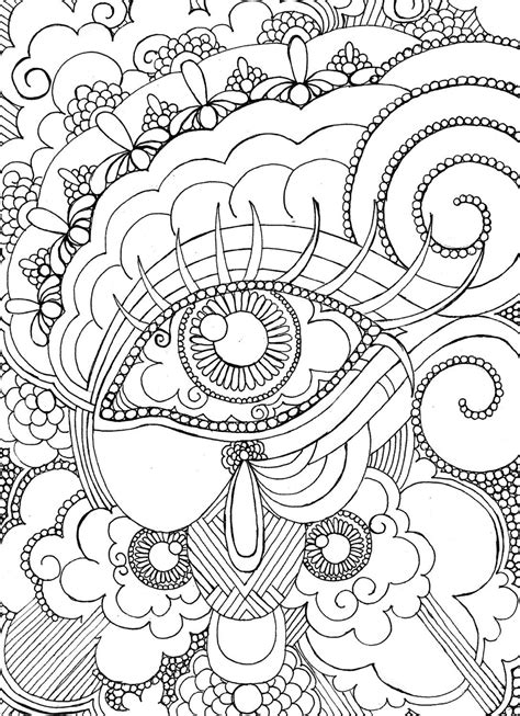 Coloring pages for girls tumblr just colorings magnificent. Eye Want To Be Colored Adult Coloring Page by ...