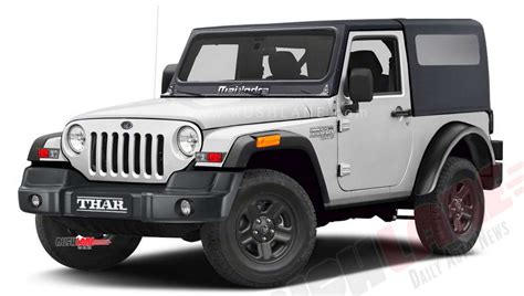 Choose a vehicle to build and check price in your city. 2020 Mahindra Thar SUV production ready render - Based on ...