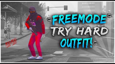 Gta 5 Online Try Hard Modded Outfit Freemode Using Clothing