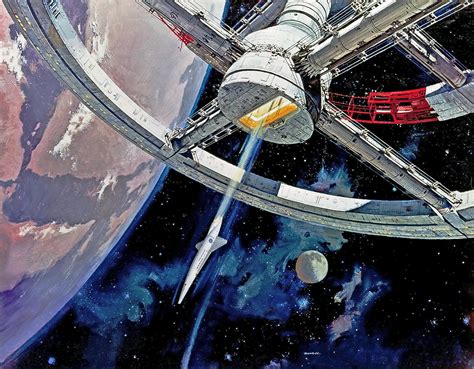 2001 A Space Odyssey Posters 1967 By Artist Robert Mccall R