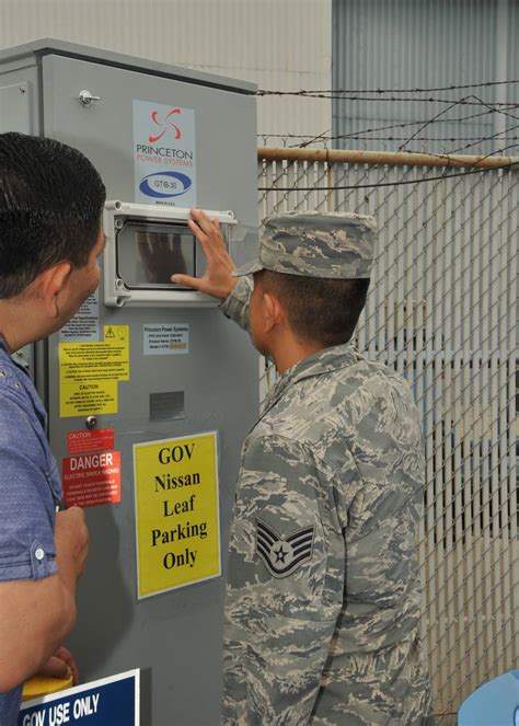 Los Angeles Afb Unveils All Electric Vehicle Fleet