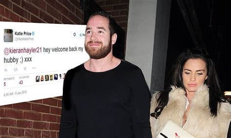 Katie Price Welcomes Husband Kieran Hayler Back To Twitter Daily Mail Online