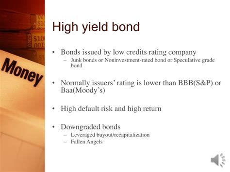 Ppt High Yield Bonds Powerpoint Presentation Free Download Id5095604