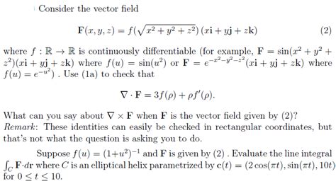 solved consider the vector field f x y z f v x2 y2