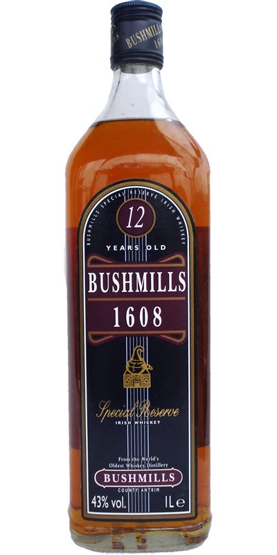 Bushmills 1608 12 Year Old Ratings And Reviews Whiskybase