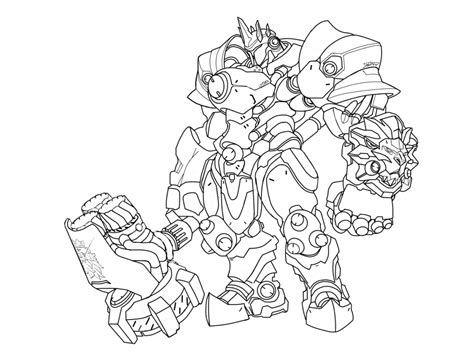 736 x 1051 file type: Overwatch Coloring Pages - Best Coloring Pages For Kids ...