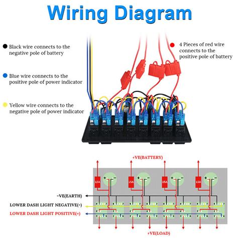 Use ctrl+f find feature on browser. 12V Switch Panel Wiring Diagram - Database - Wiring Diagram Sample