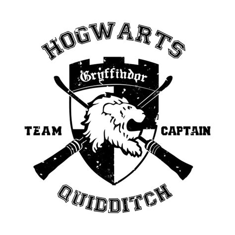 Gryffindor Quidditch Team Captain Gryffindor T Shirt Teepublic