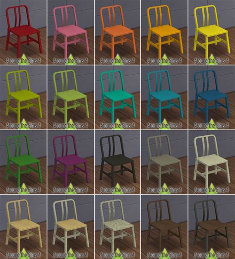 Around The Sims 4 Custom Content Download Objects Ikea Chairs