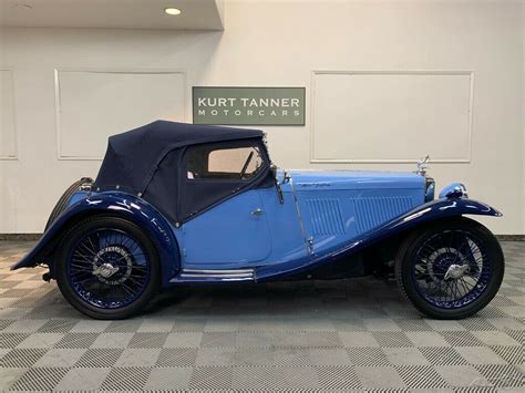 1933 Mg J2 Roadster 1 Of 300 Swept Wing Cars Aaca First Junior